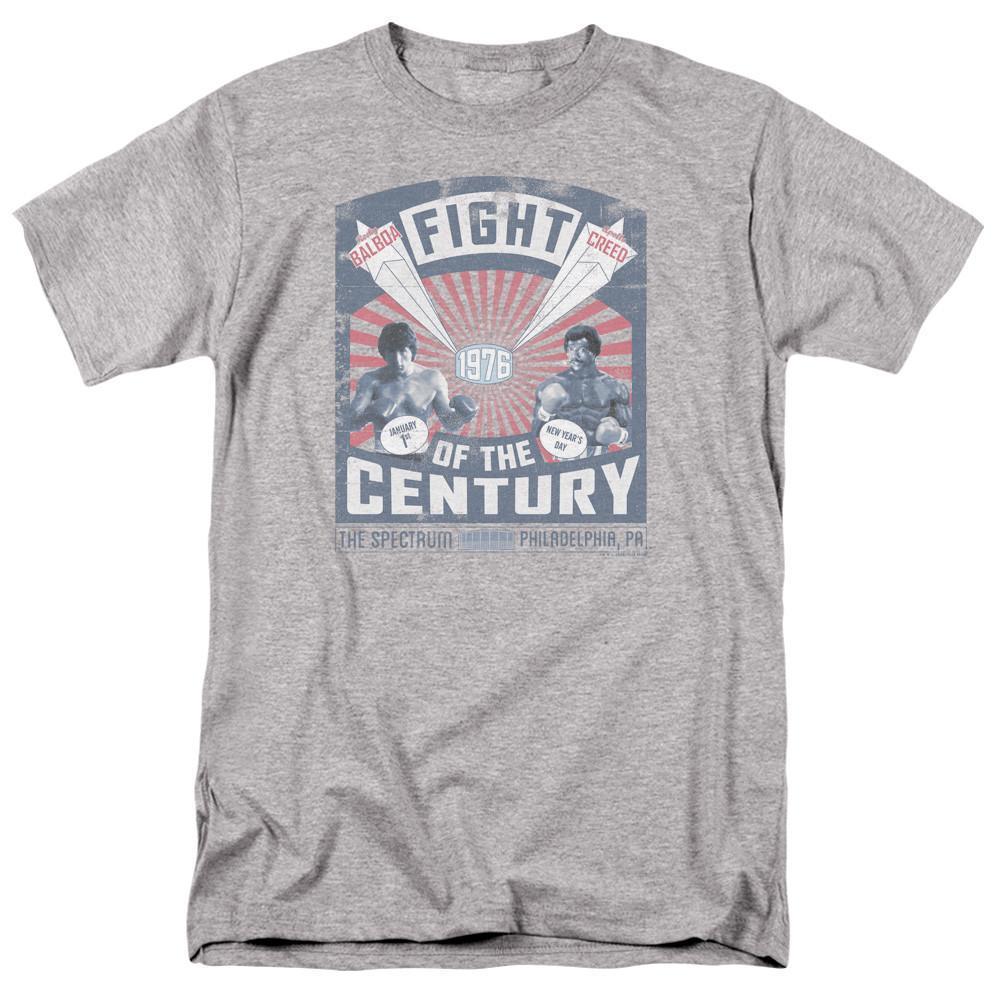 Rocky Balboa Creed Fight Poster Adult 181 Classic T-Shirt Athletic Heather
